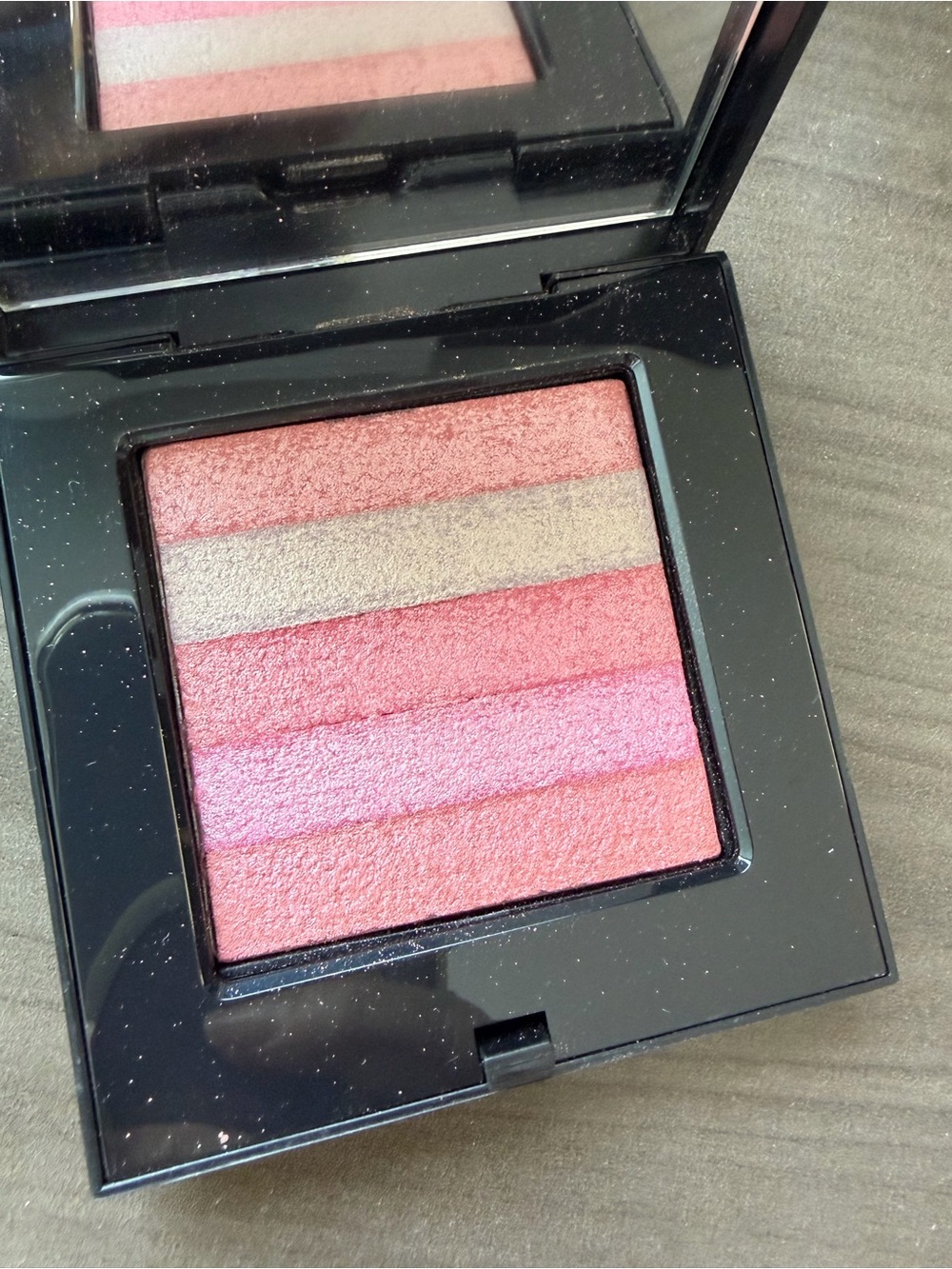 #7 Bobbi Brown Shimmer Brick Compact Lilac Rose Disconnected Used